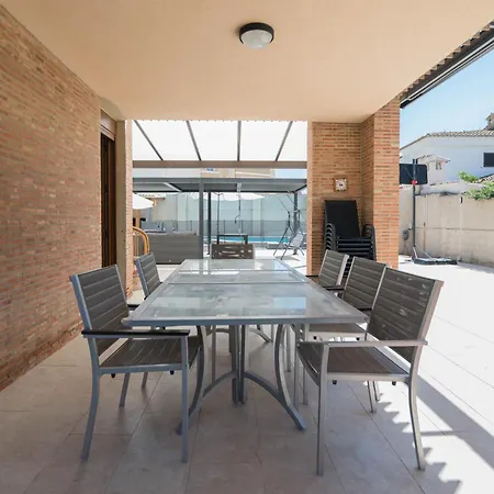 Con Barbacoa Familias Vakantiehuis Mareny Blau